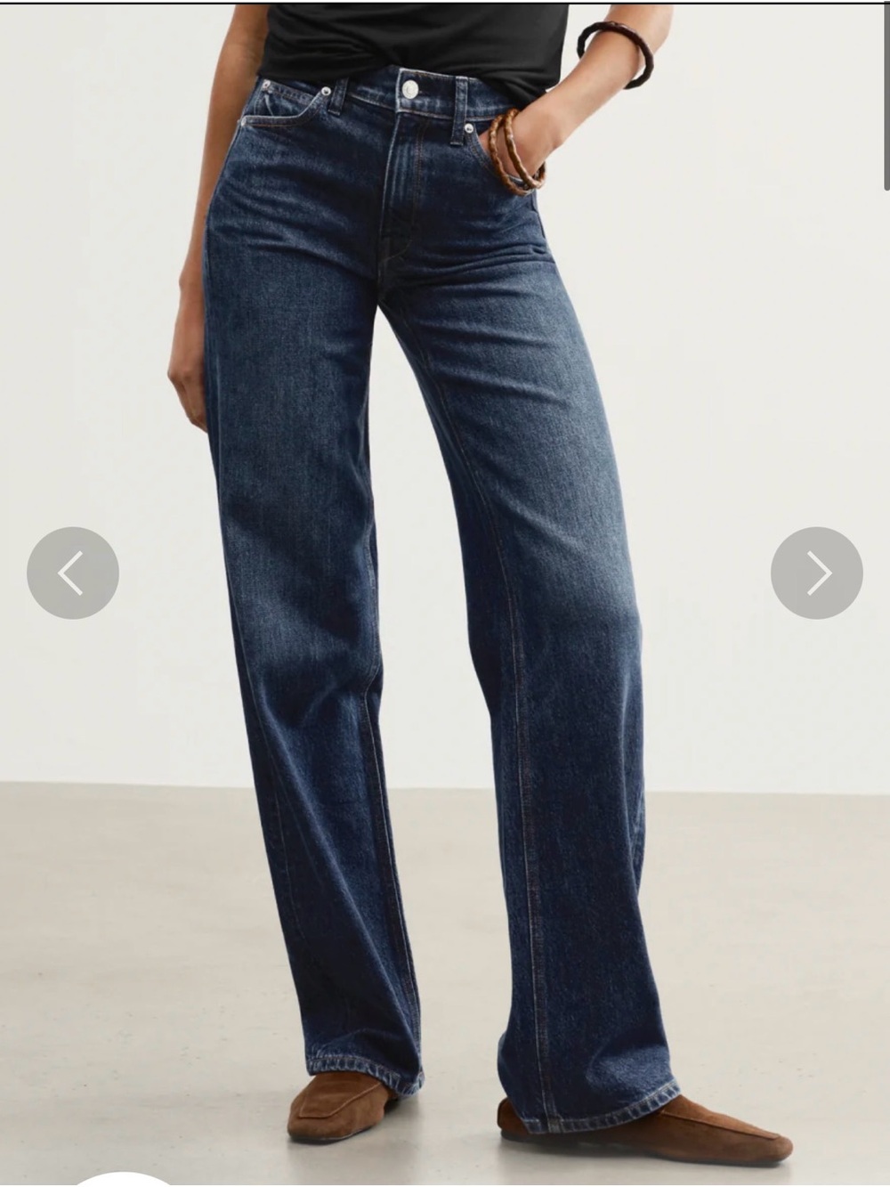 AYR The Secret Sauce denim Wide Leg Women's Jeans in Underground Hustle size 26L